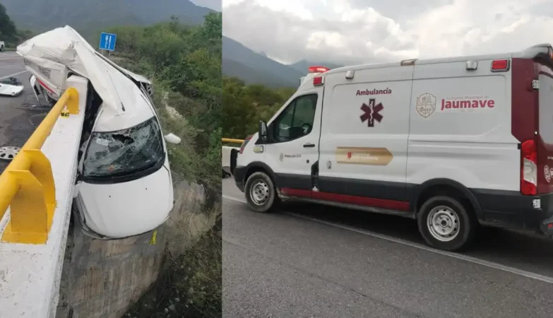 Accidente en la carretera 101 deja una persona sin vida en Jaumave