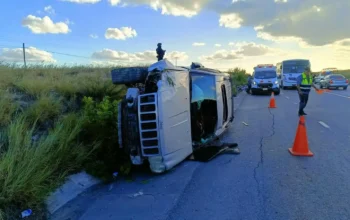 Accidente en el Viaducto Reynosa deja una persona sin vida