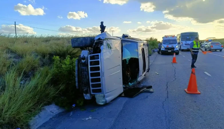 Accidente en el Viaducto Reynosa deja una persona sin vida