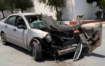 Choque de ambulancia en Reynosa deja cuatro heridos