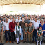 Fortalece Gobierno de Carmen Lilia Canturosas infraestructura educativa en primaria de Valles de Anáhuac