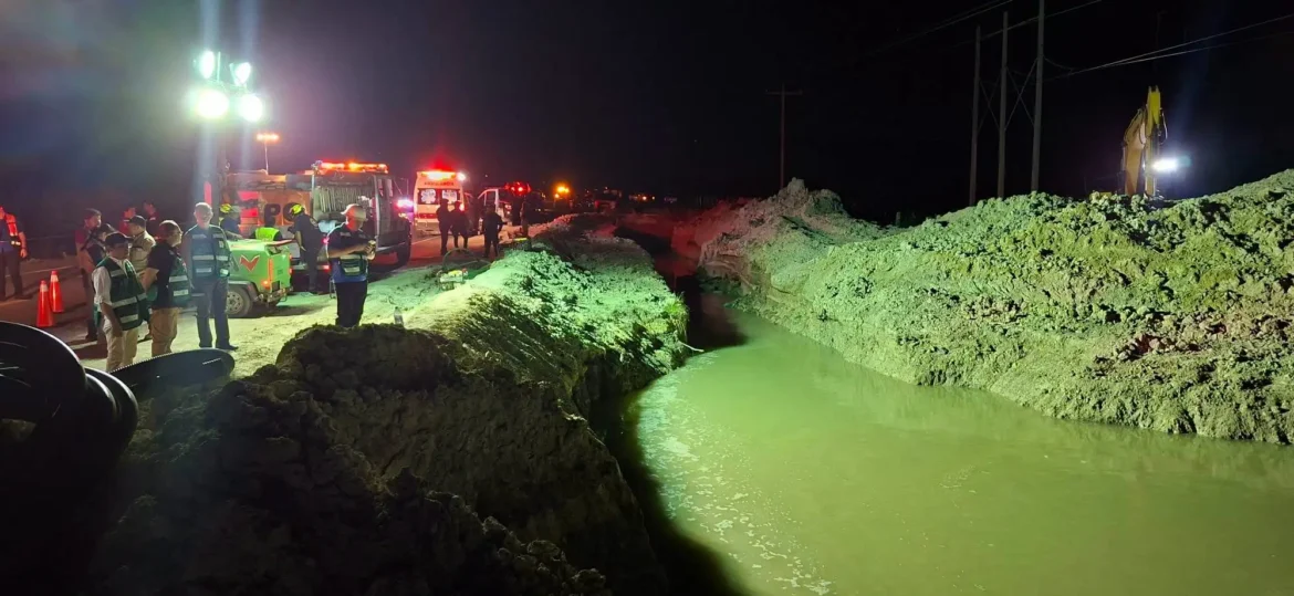 Comapa Victoria reforzará vigilancia en obras del acueducto tras accidente
