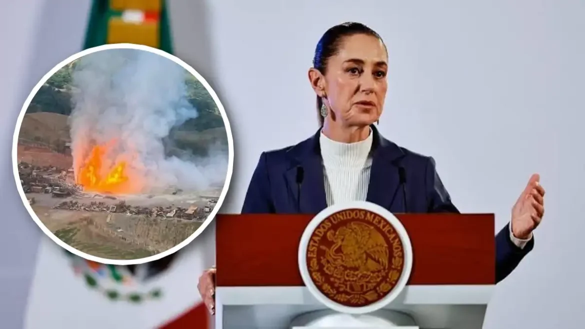 Sheinbaum pide investigar afectaciones por incendio en Veracruz