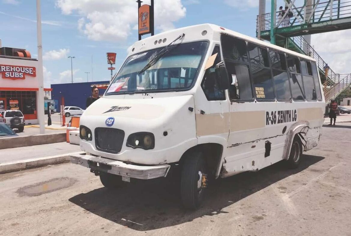 Fallas en cobro dejan pérdidas de hasta mil pesos al transporte en Tamaulipas