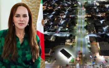 Carmen Lilia Canturosas moderniza el alumbrado público de Nuevo Laredo