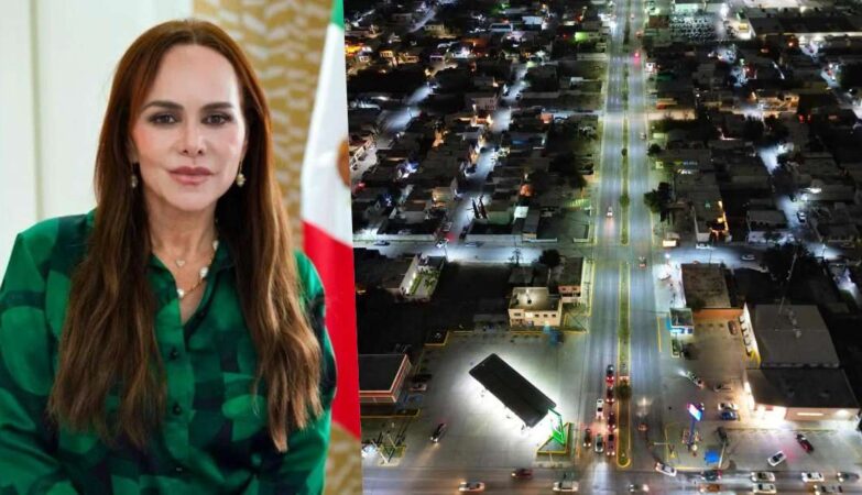 Carmen Lilia Canturosas moderniza el alumbrado público de Nuevo Laredo