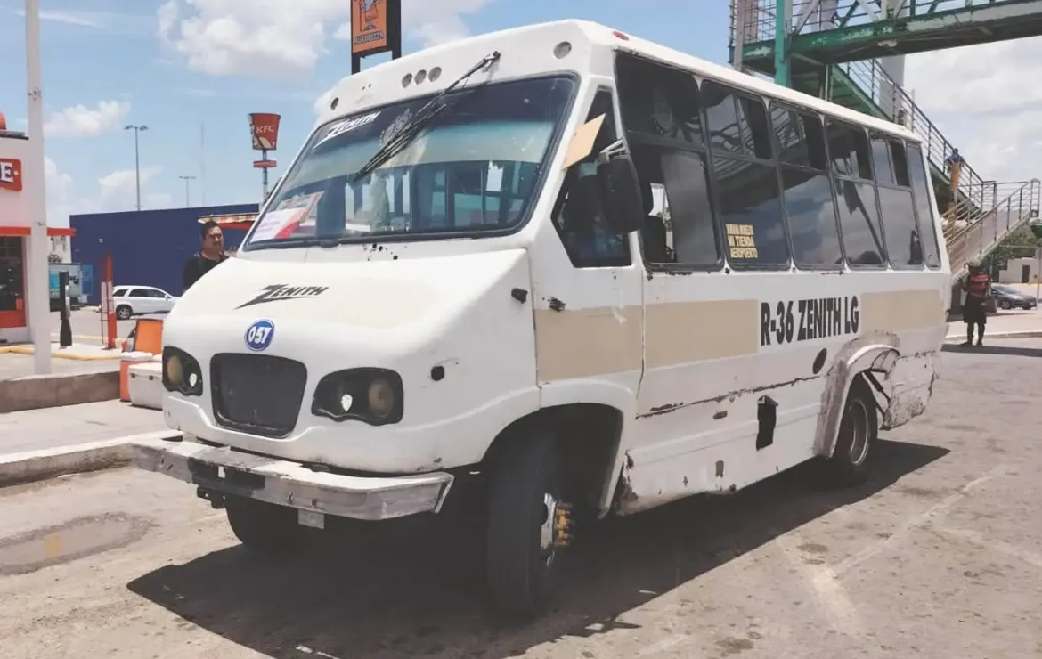 Vigilan a microbuses en Ciudad Victoria que dejan de circular antes de tiempo