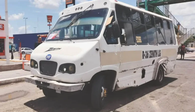 Vigilan a microbuses en Ciudad Victoria que dejan de circular antes de tiempo