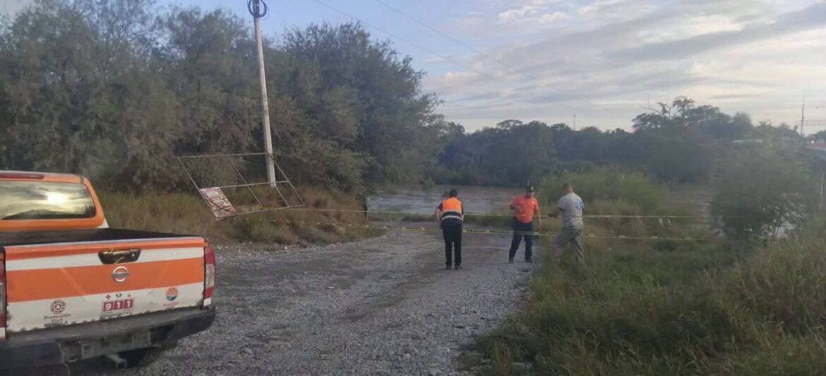 Cierran acceso al río Purificación por aumento del nivel del agua