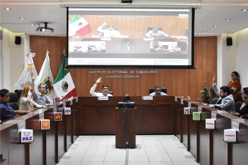 IETAM aprueba nuevas medidas de control para las elecciones de 2027 en Tamaulipas