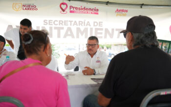Llevará gobierno de Carmen Lilia Canturosas atención y servicios directamente a familias de Valles de Anáhuac