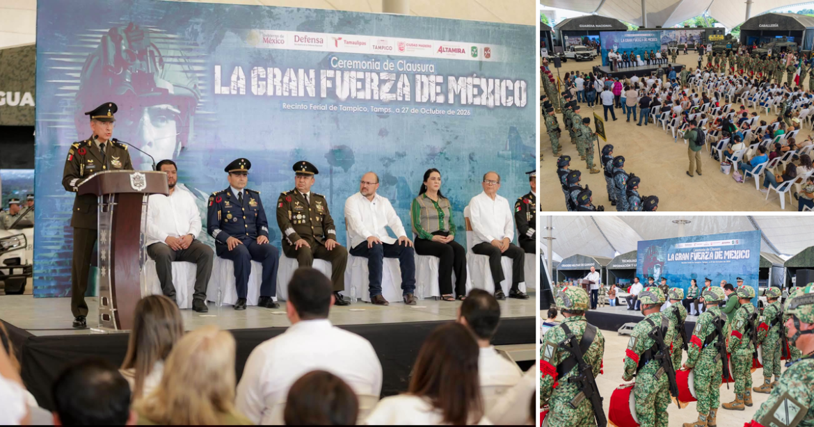 La exposición “La Gran Fuerza de México” cierra en Tampico tras recibir a 120 mil visitantes