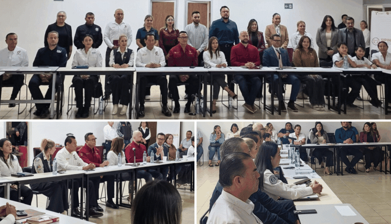 Policía Cibernética de la Fiscalía de Tamaulipas durante la Tercera Sesión de la Comisión sobre Tecnologías de la Información y Contenidos Audiovisuales del SIPINNA Tamaulipas